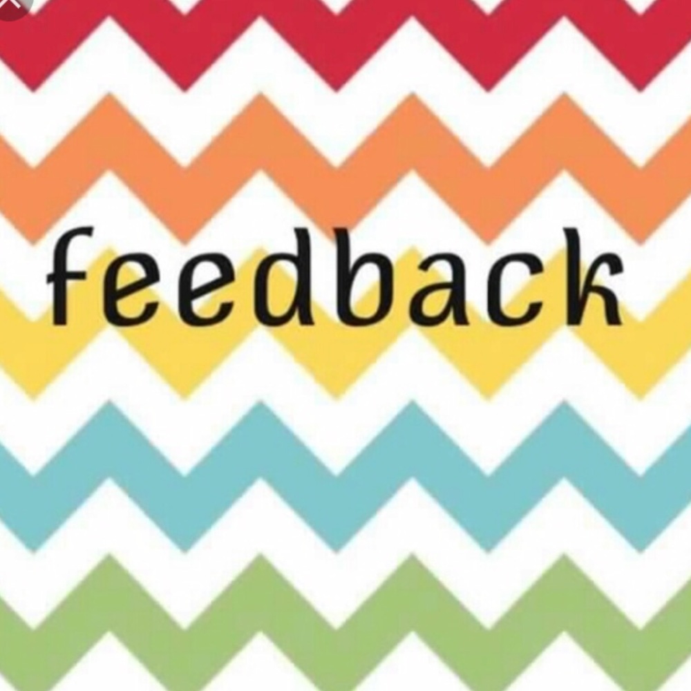 Feedback 😍